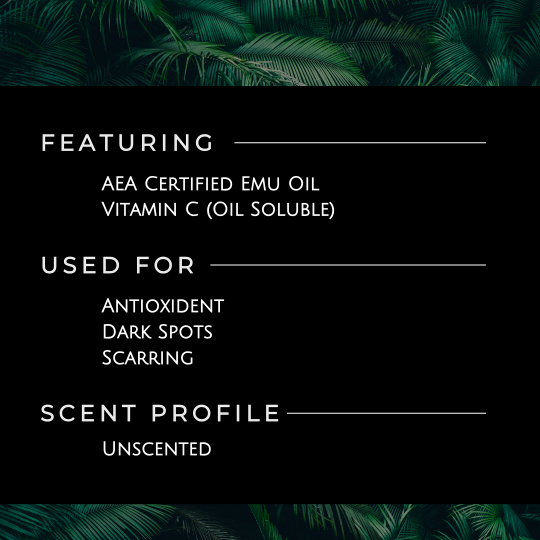 Emu + C Serum 🍊