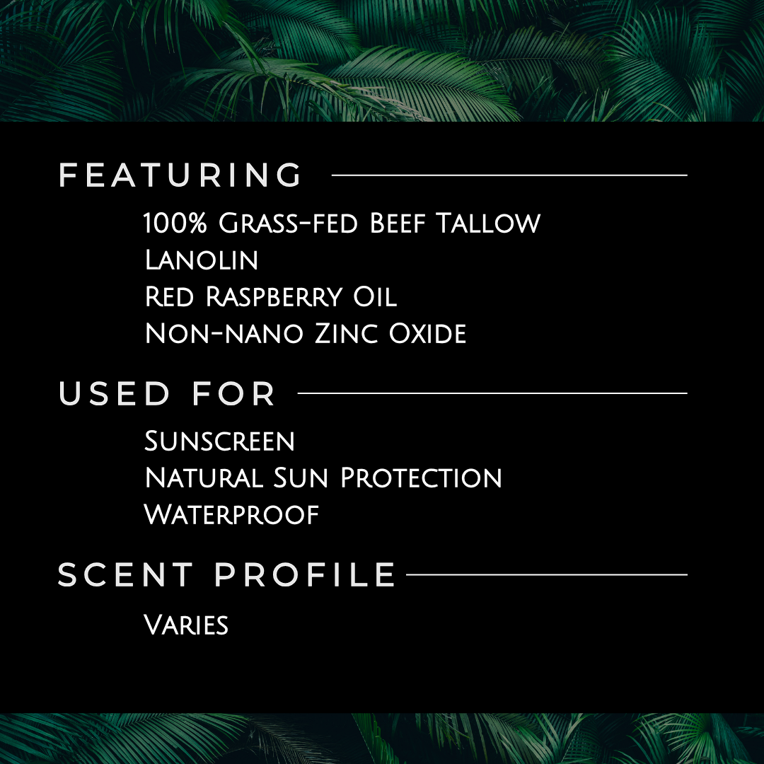 Tallow Sunscreen